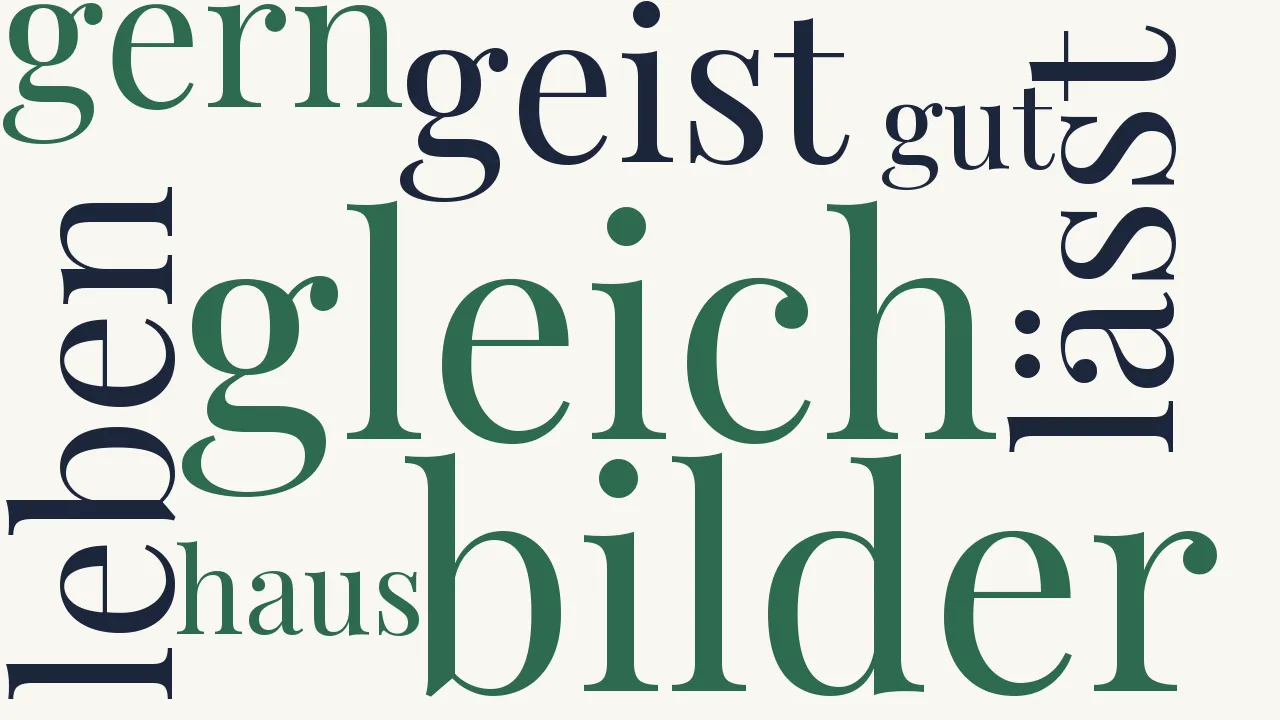 Wortwolke zu Vorspiel
