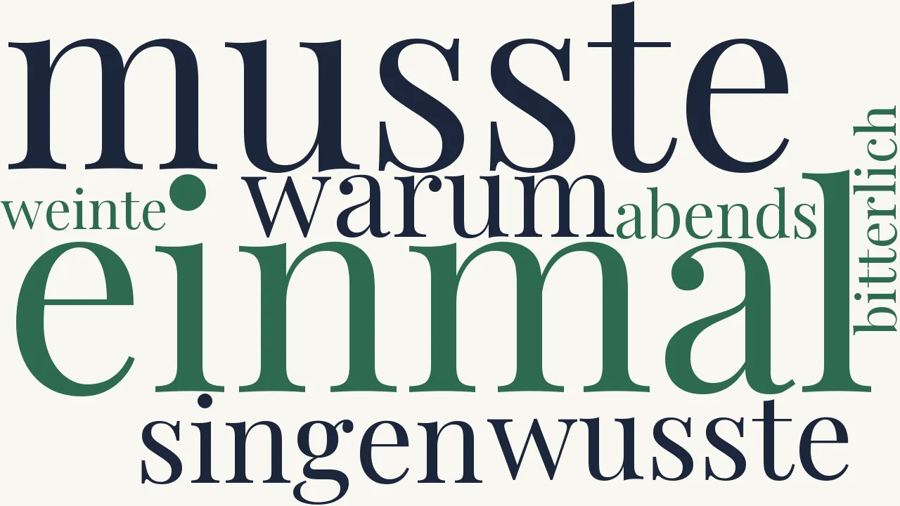 Wortwolke zu Herbst
