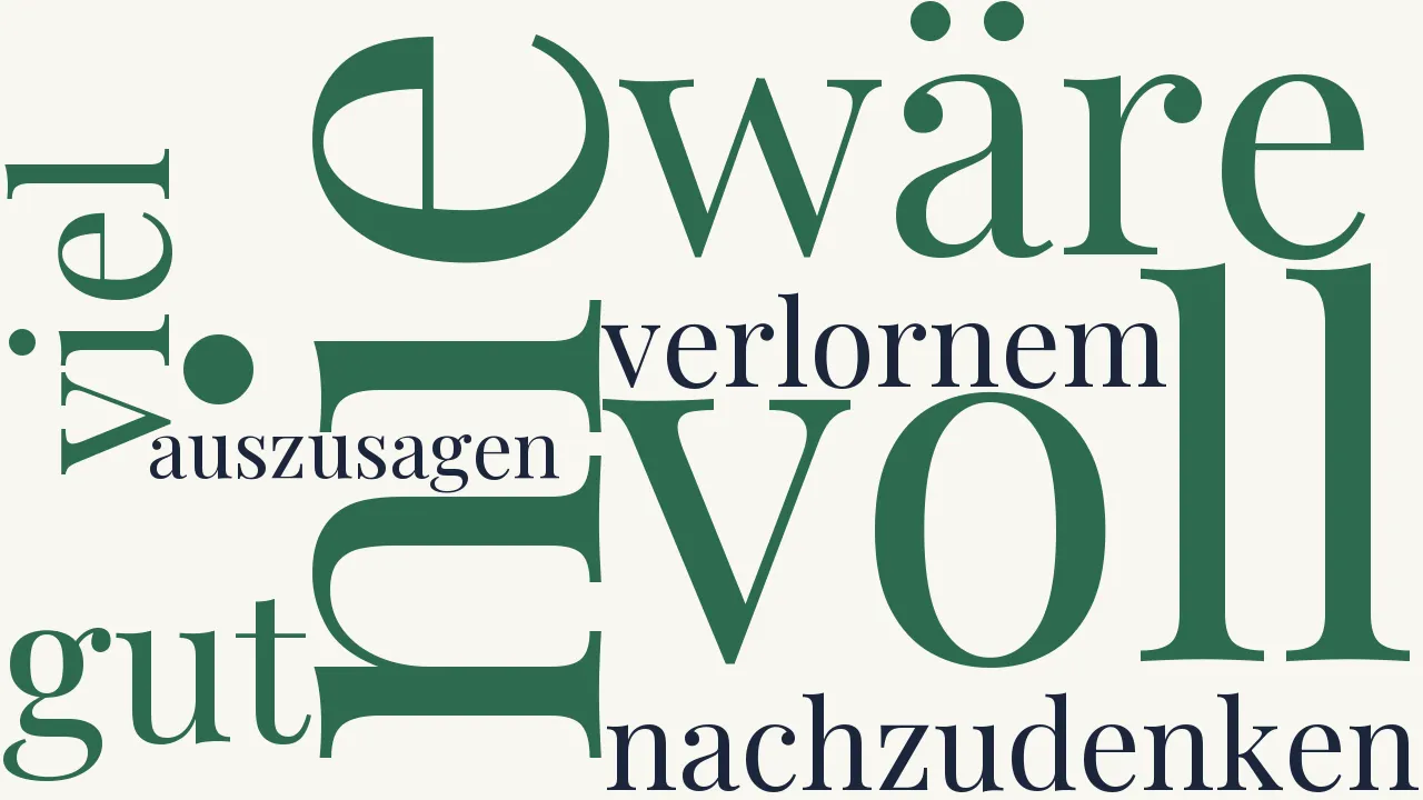 Wortwolke zu Kindheit