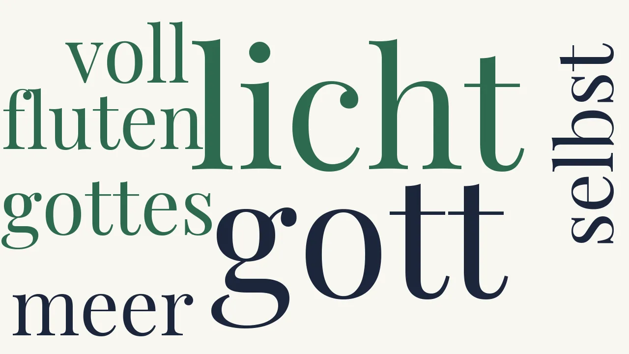 Wortwolke zu Unsre Zeit