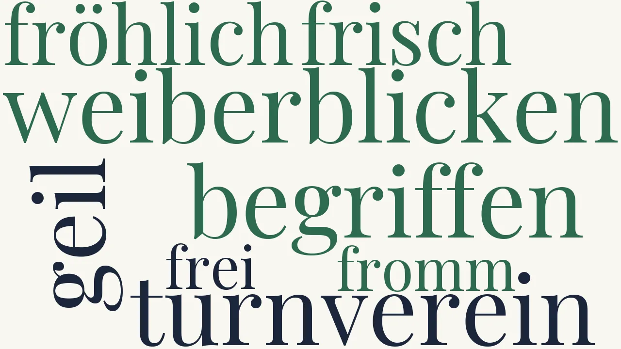 Wortwolke zu In stiller Sommernacht