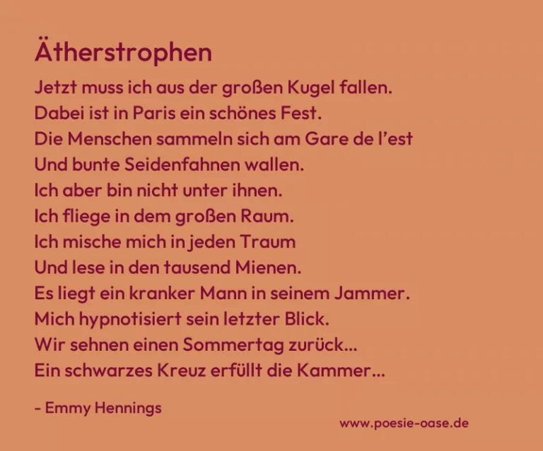 Ätherstrophen