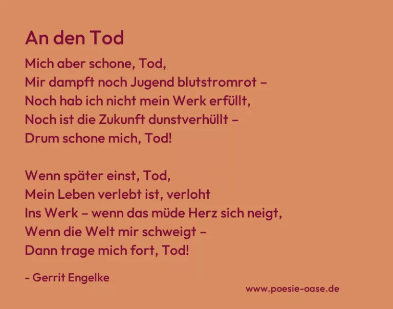 An den Tod