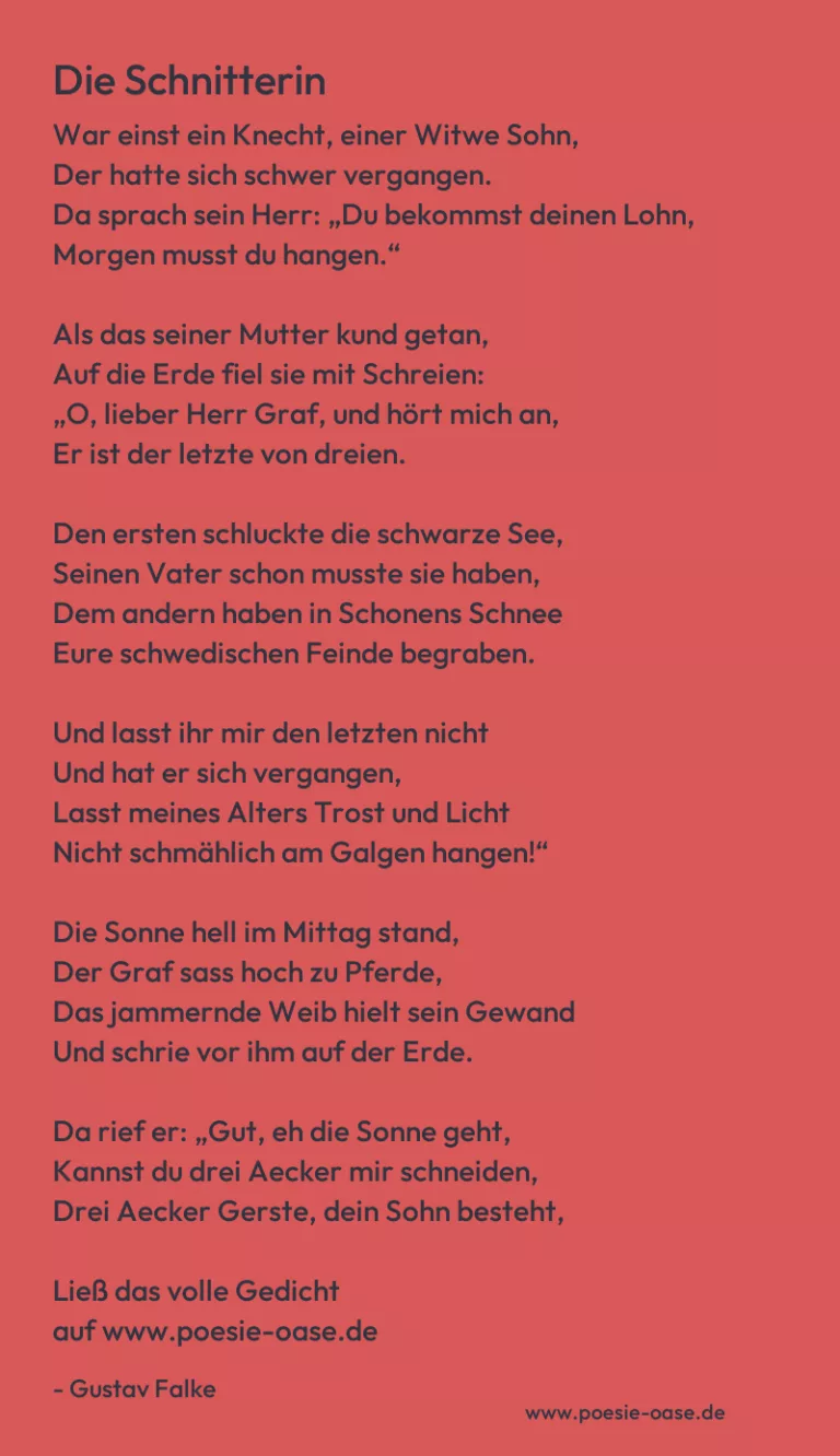 Die Schnitterin