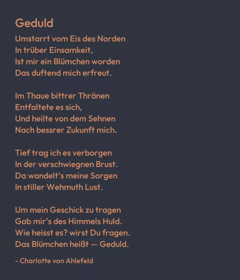 Geduld