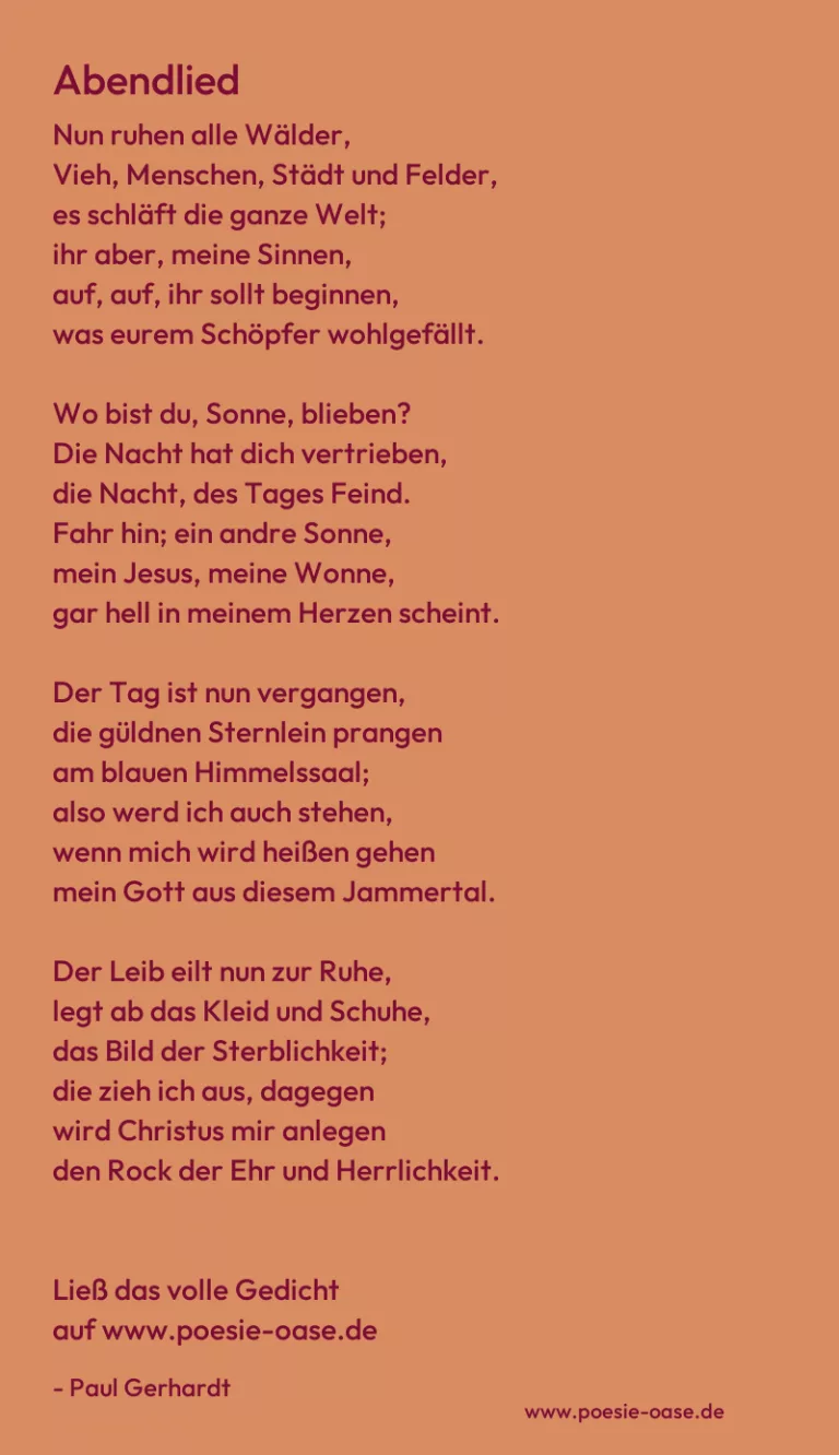 Abendlied
