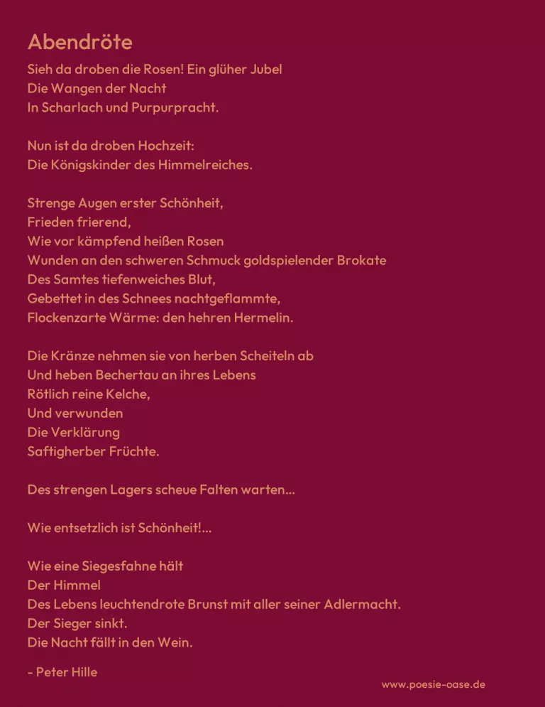 Abendröte
