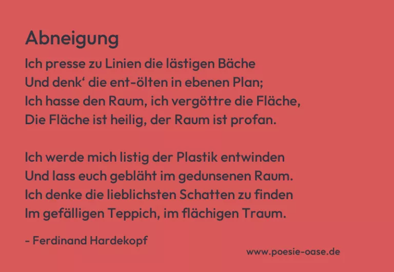 Abneigung