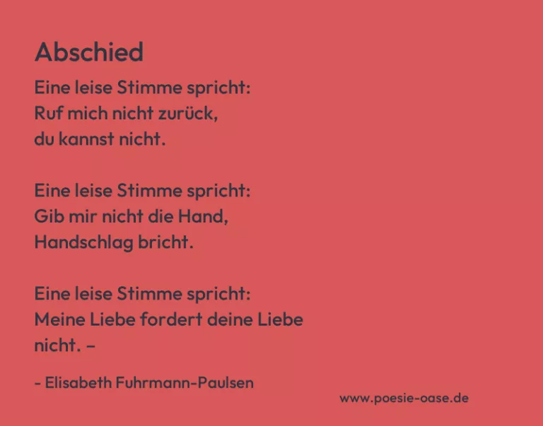 Abschied
