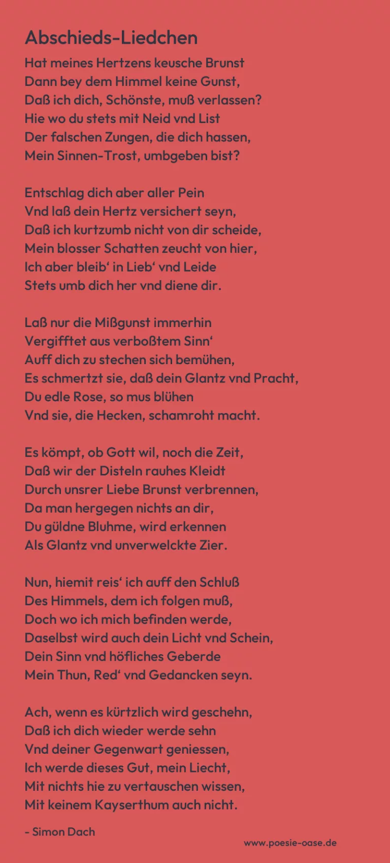 Abschieds-Liedchen