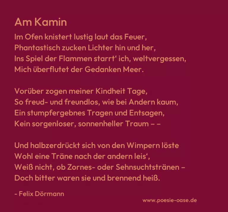 Am Kamin