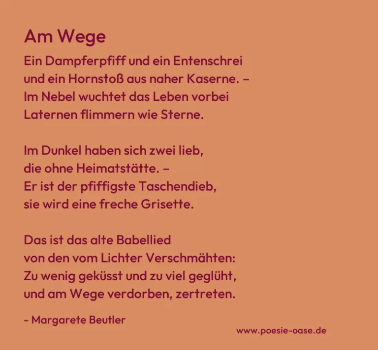 Am Wege