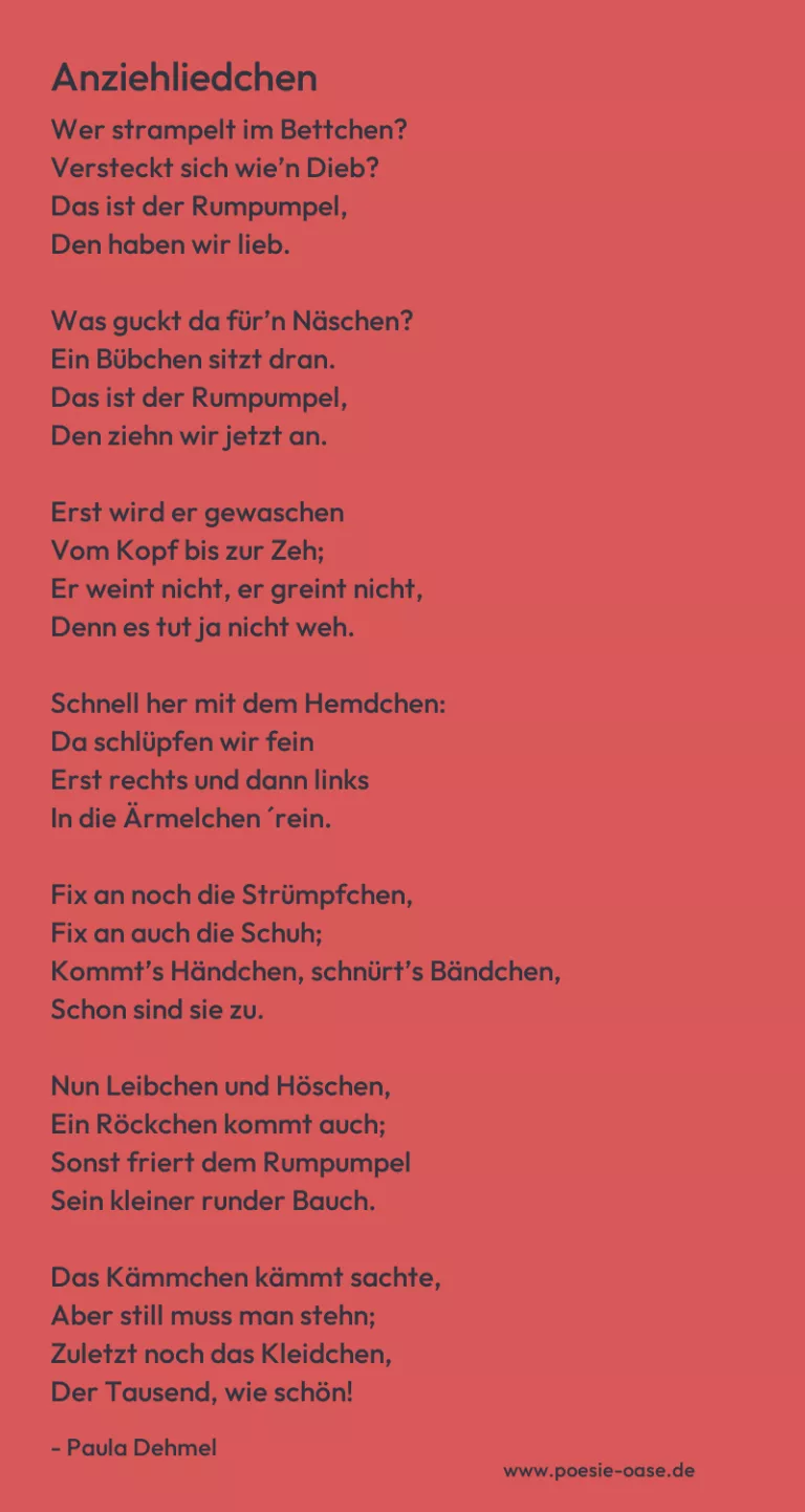 Anziehliedchen