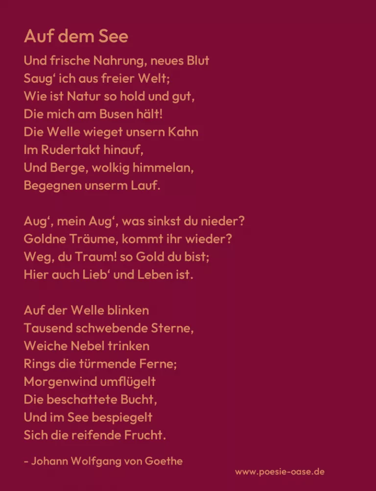 Auf dem See