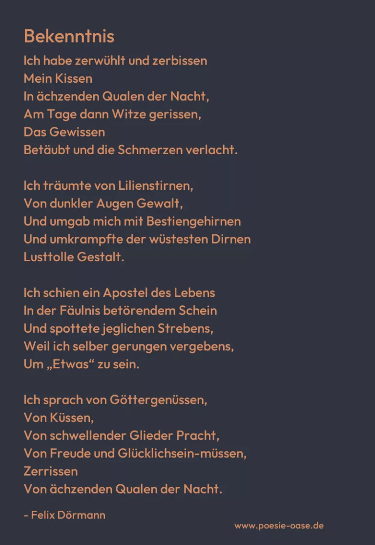 Bekenntnis