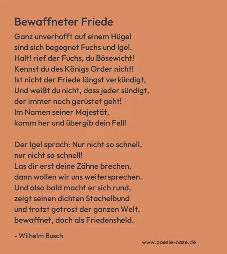 Bewaffneter Friede
