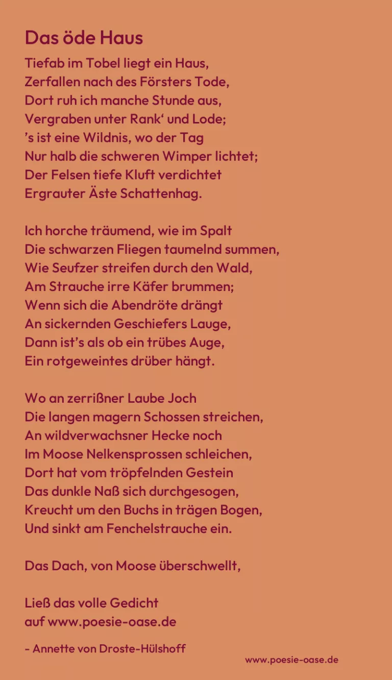 Das öde Haus