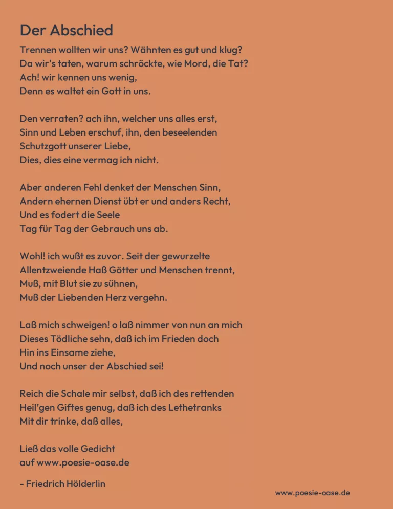 Der Abschied