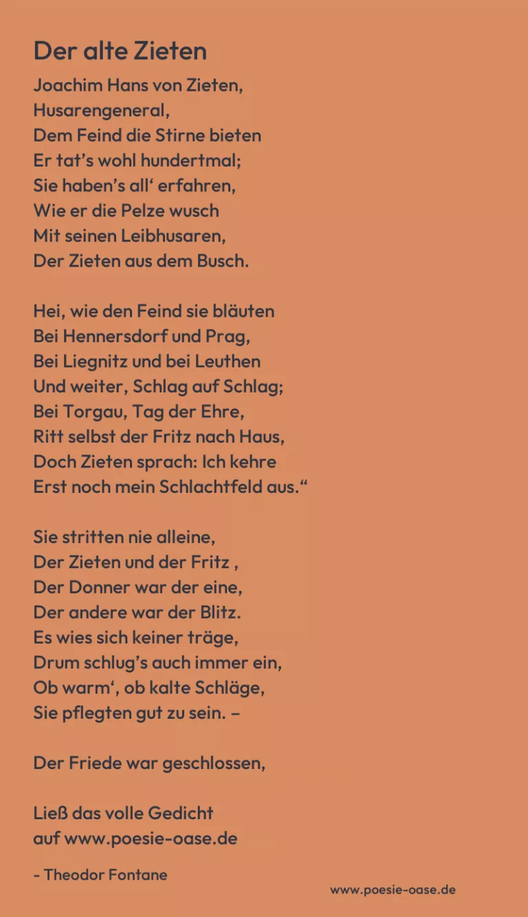 Der alte Zieten