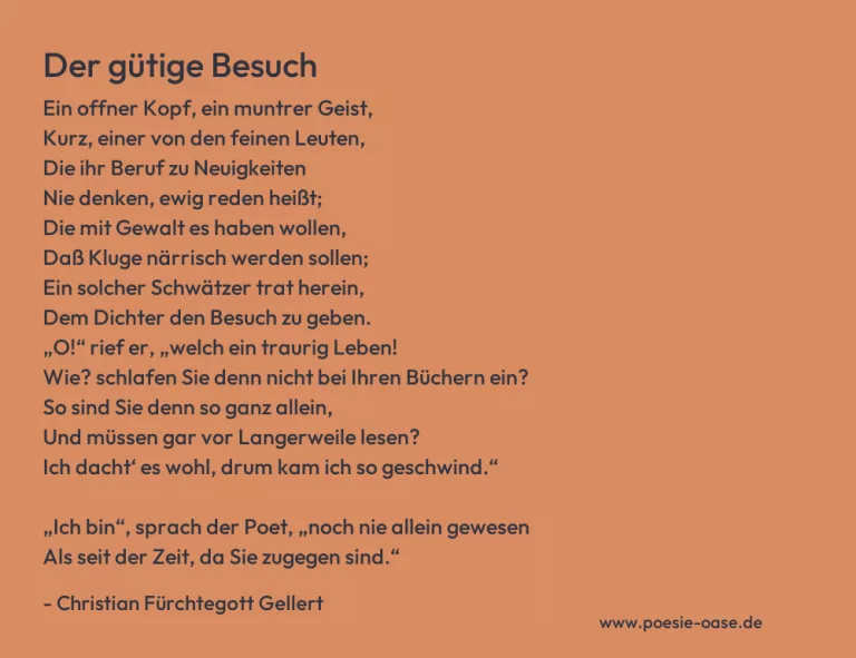 Der gütige Besuch