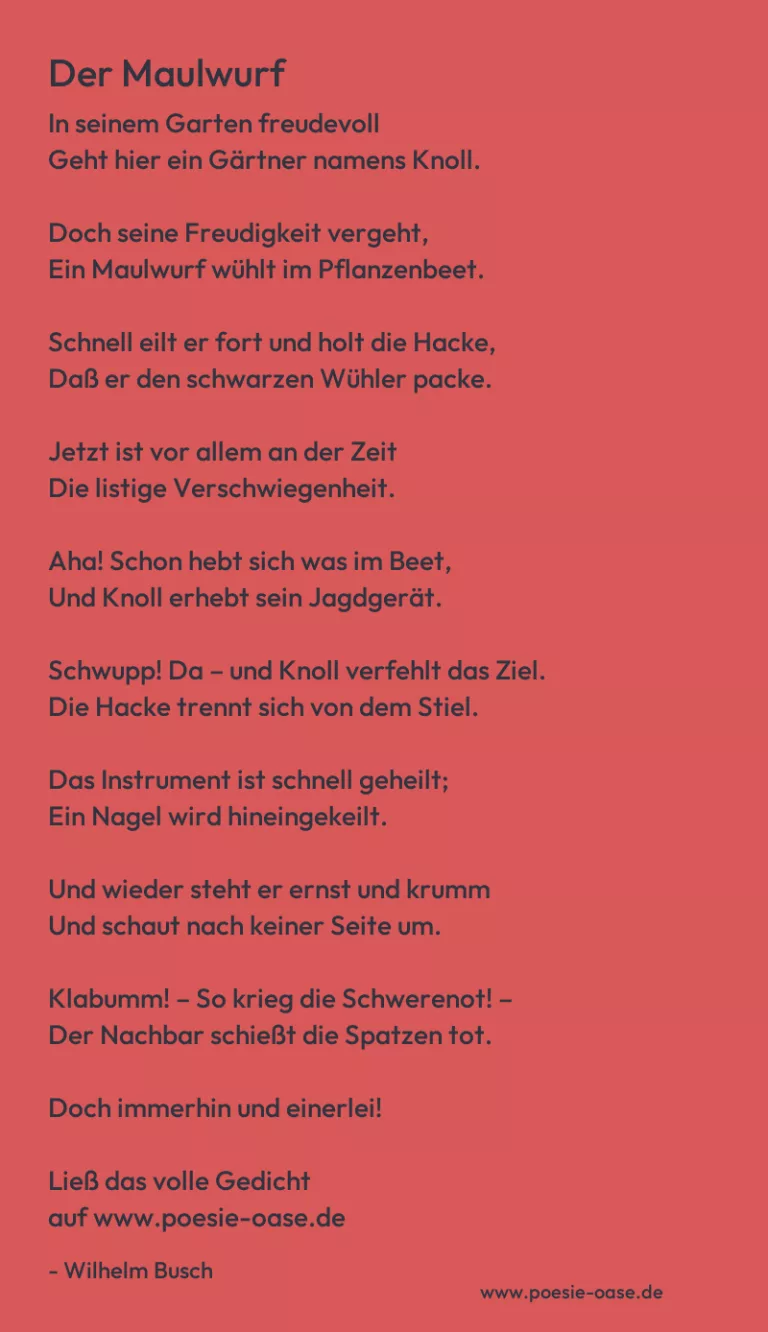 Der Maulwurf