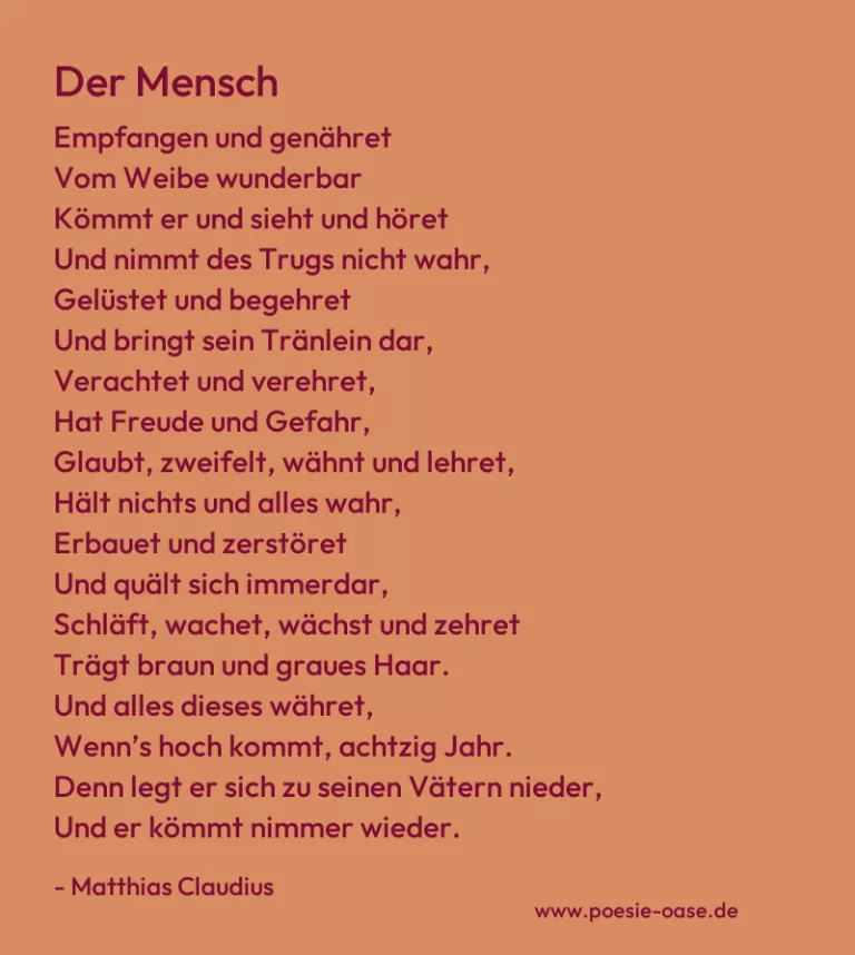 Der Mensch