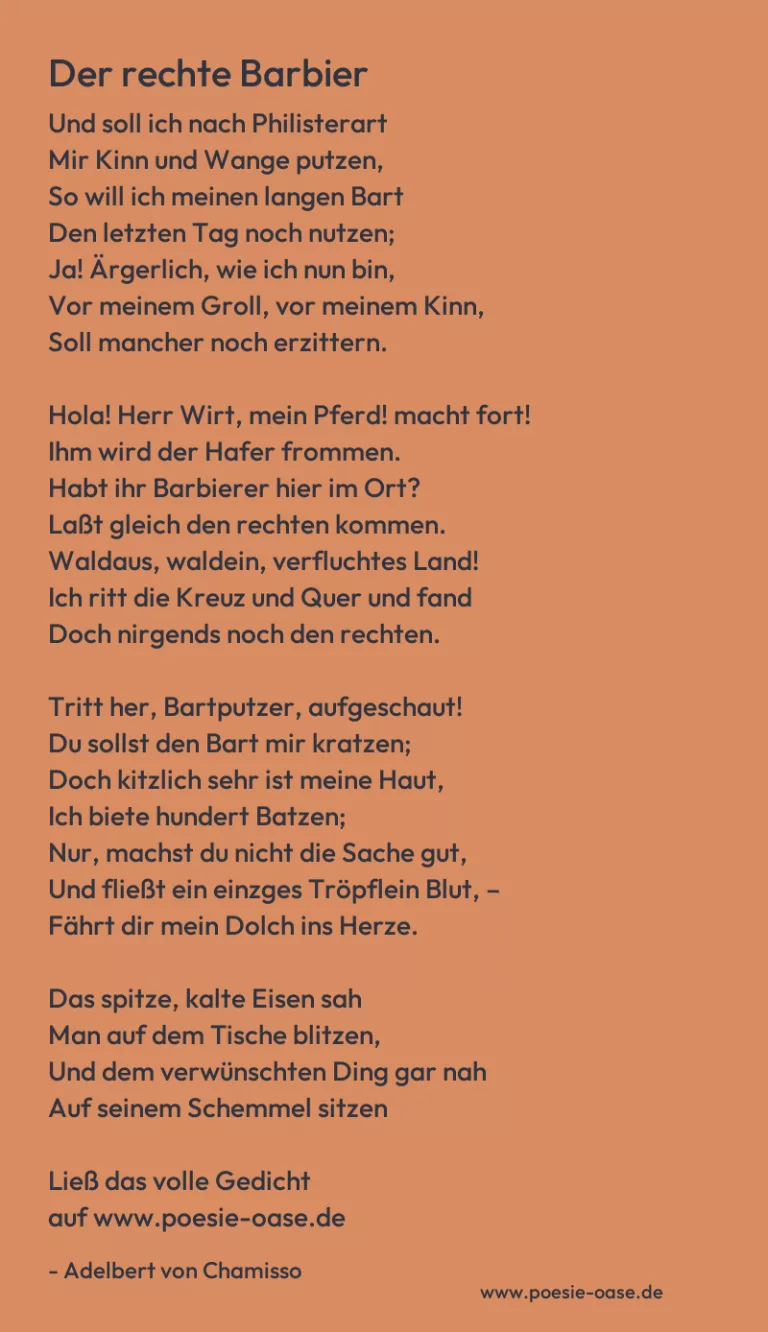 Der rechte Barbier