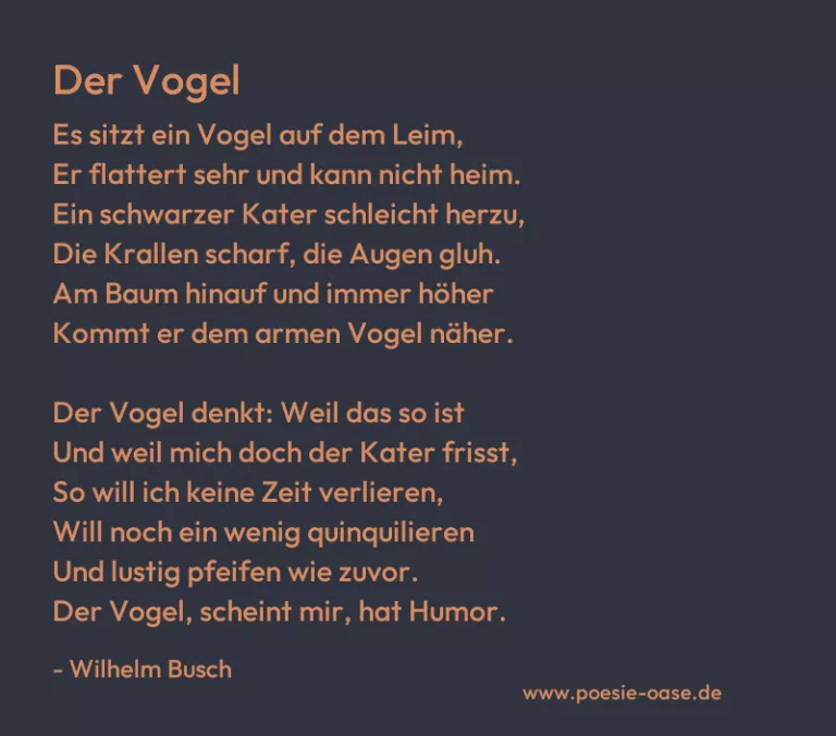 Der Vogel
