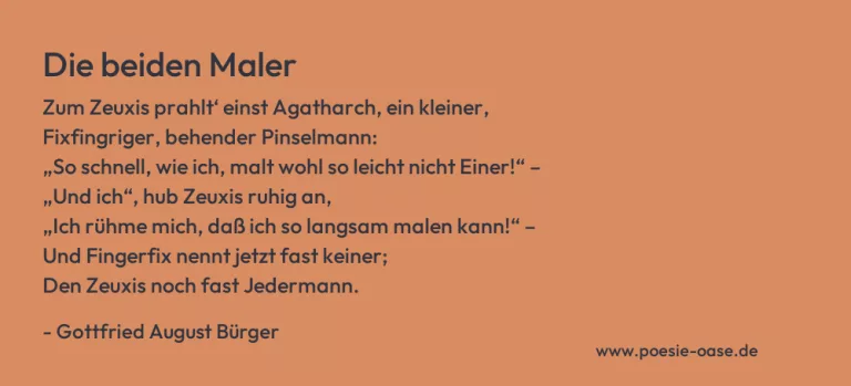Die beiden Maler