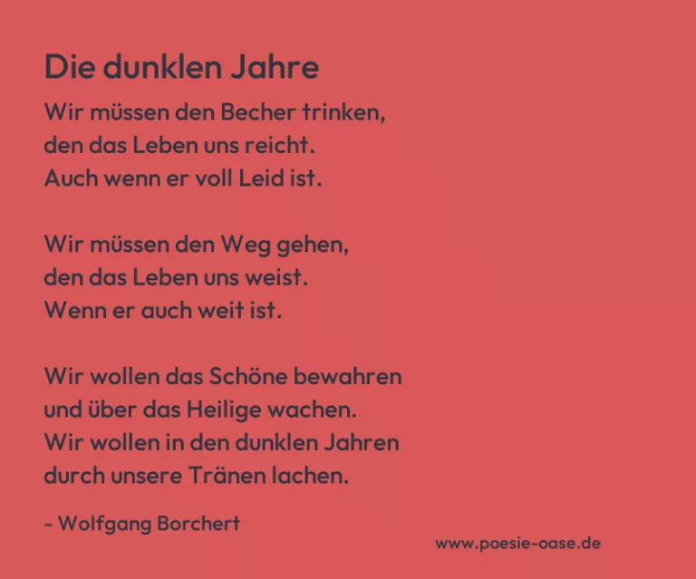 Die dunklen Jahre