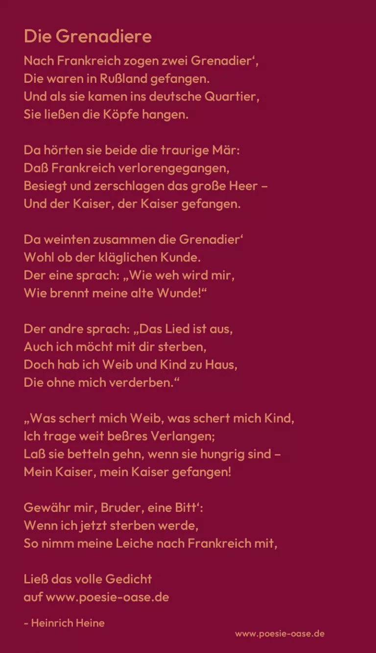 Die Grenadiere