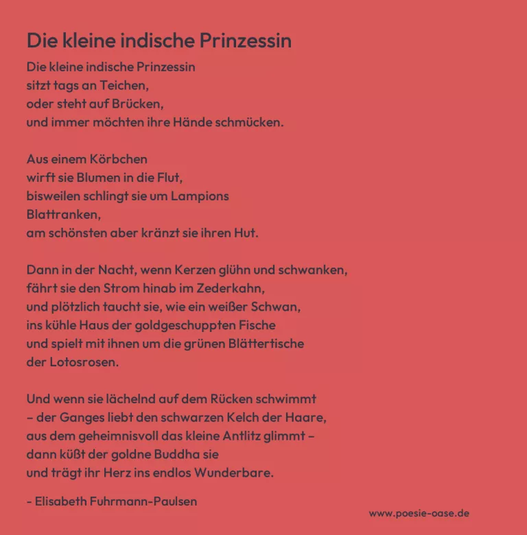 Die kleine indische Prinzessin