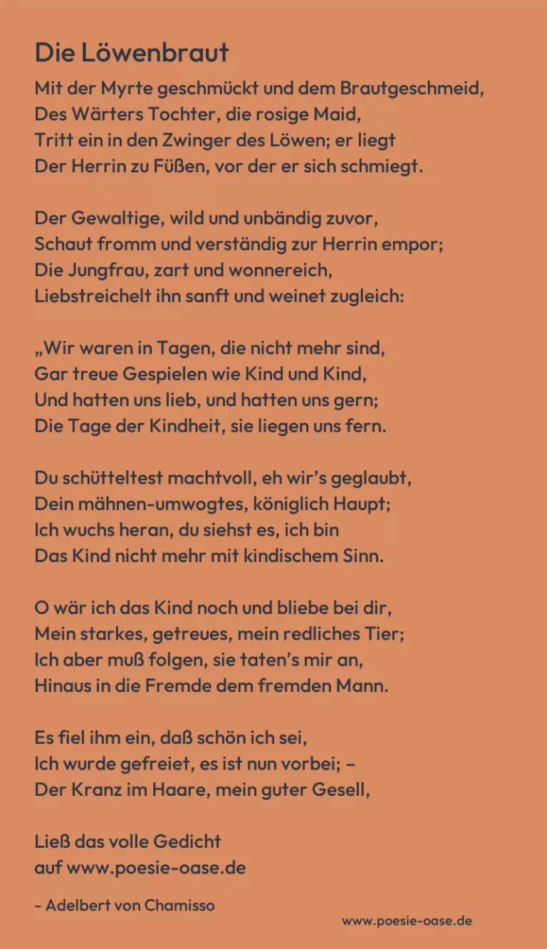 Die Löwenbraut