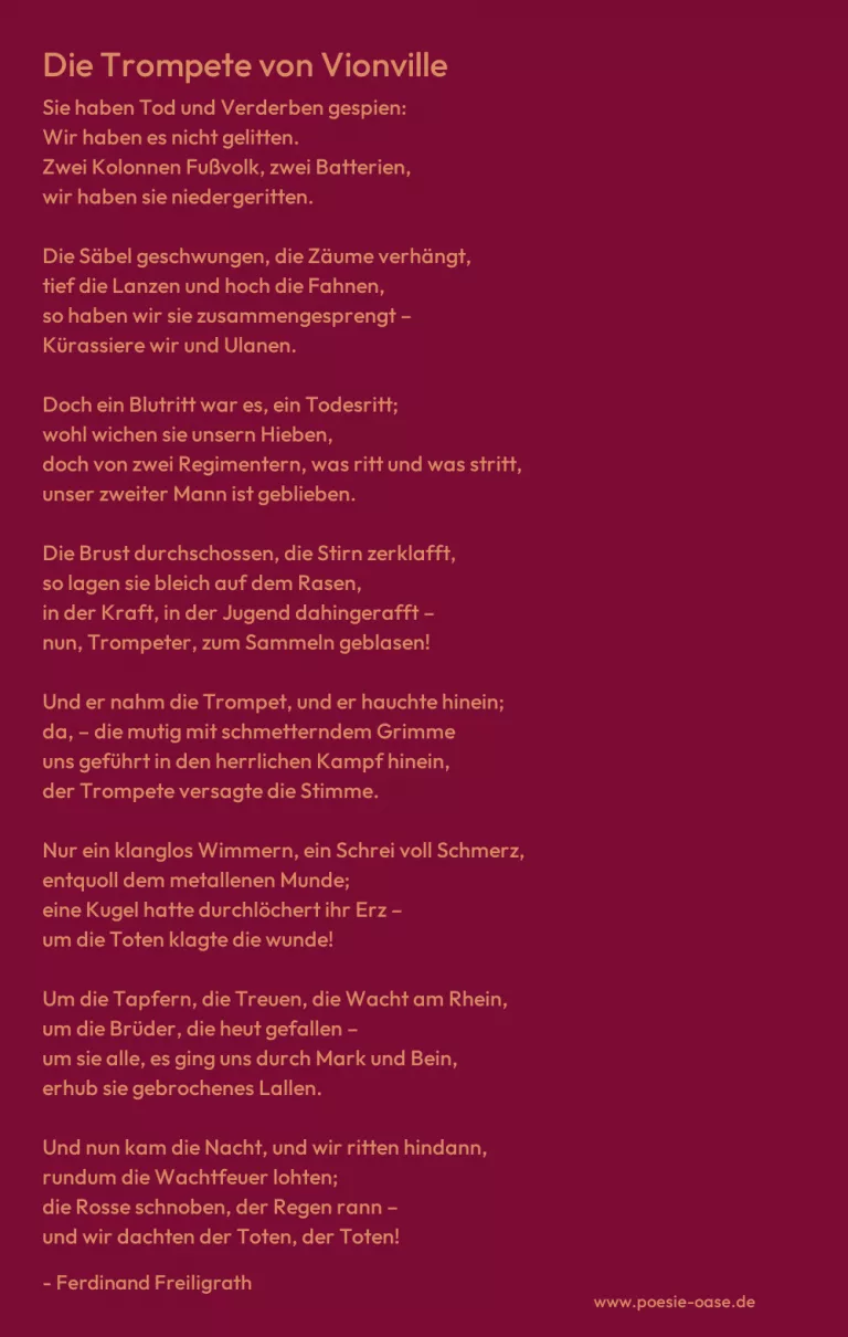 Die Trompete von Vionville