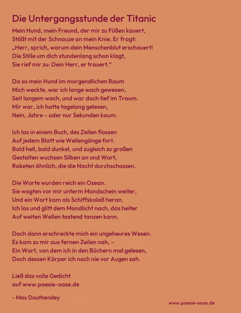 Die Untergangsstunde der Titanic