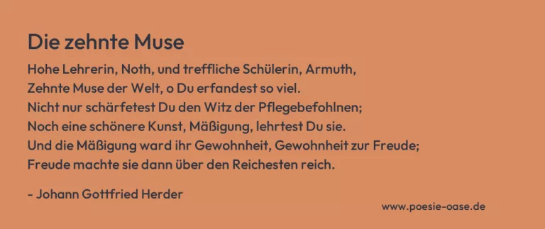 Die zehnte Muse