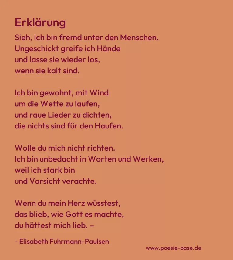 Erklärung