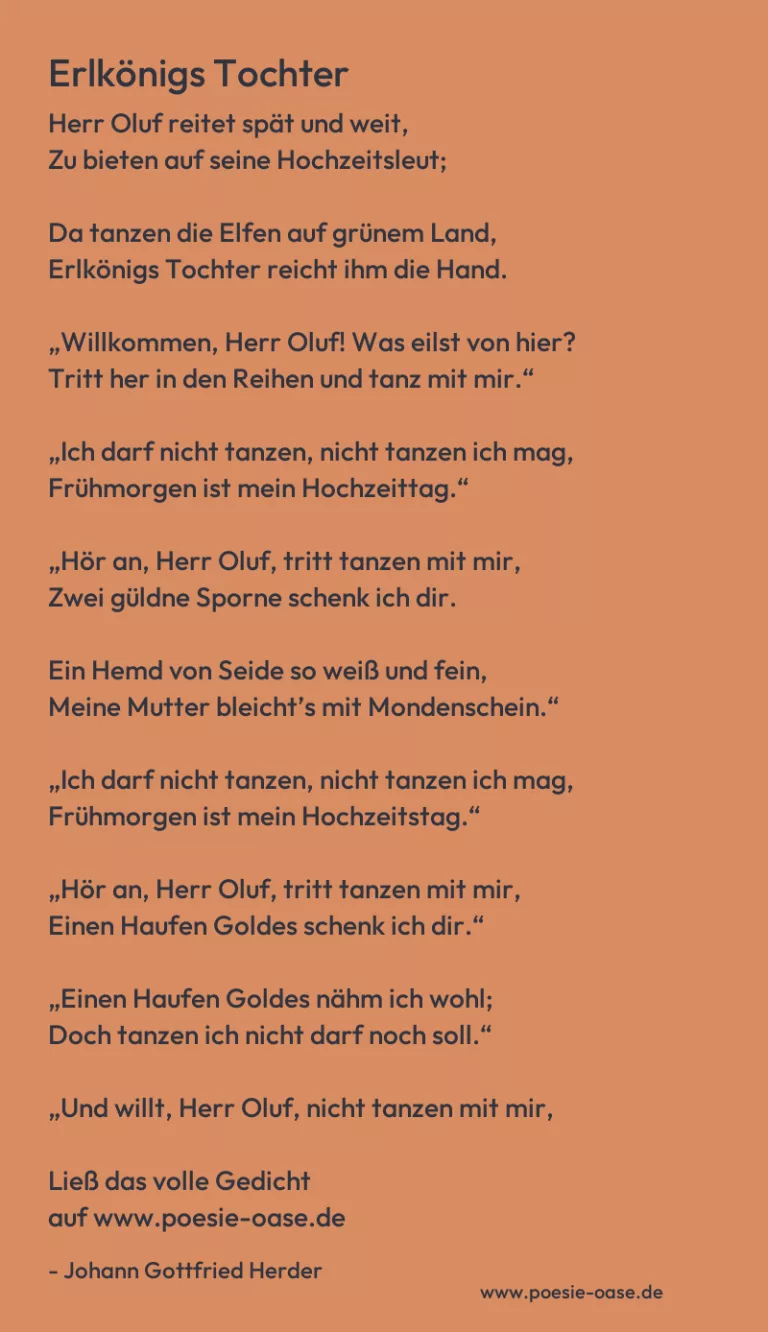 Erlkönigs Tochter