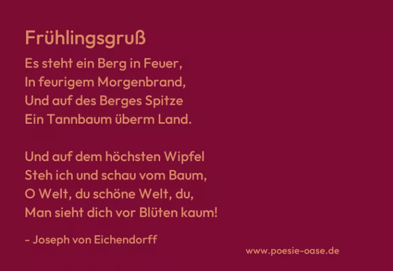 Frühlingsgruß
