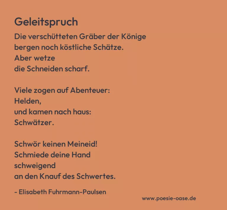 Geleitspruch