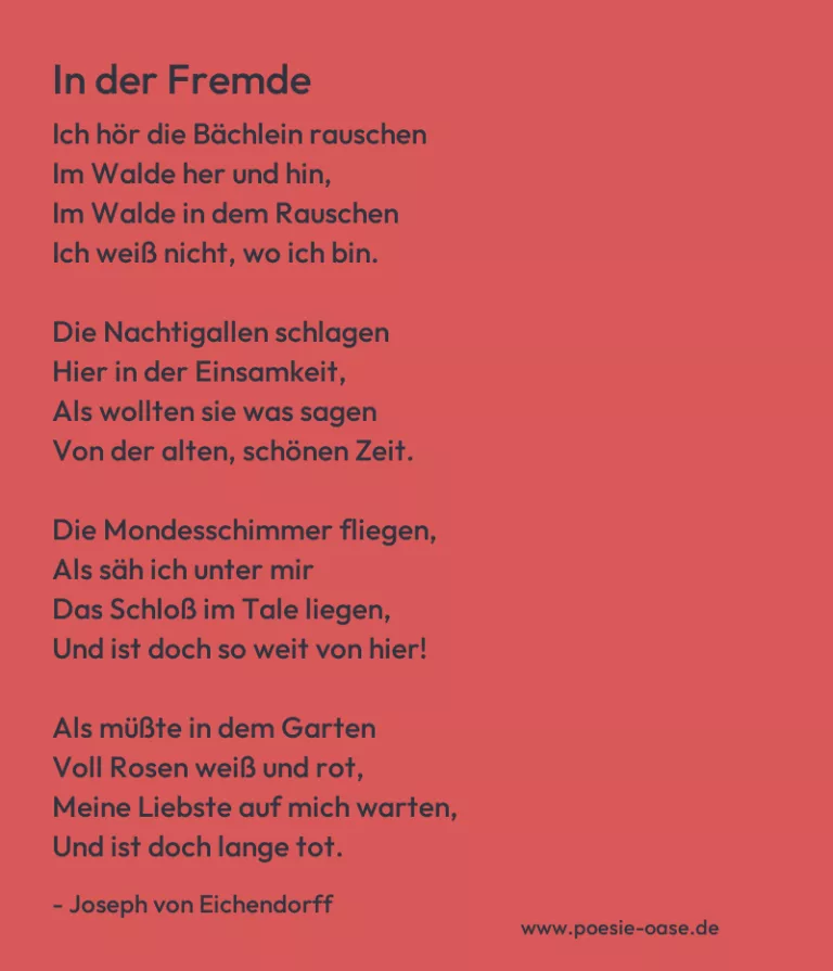 In der Fremde