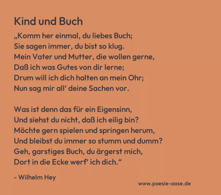 Kind und Buch