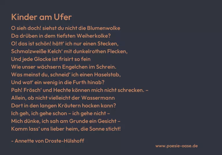 Kinder am Ufer