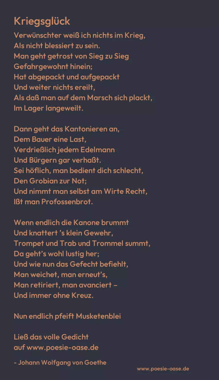 Kriegsglück