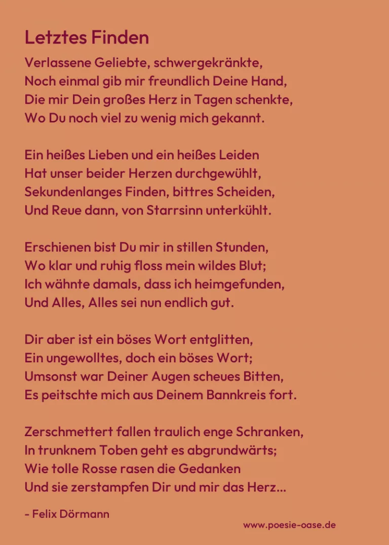 Letztes Finden