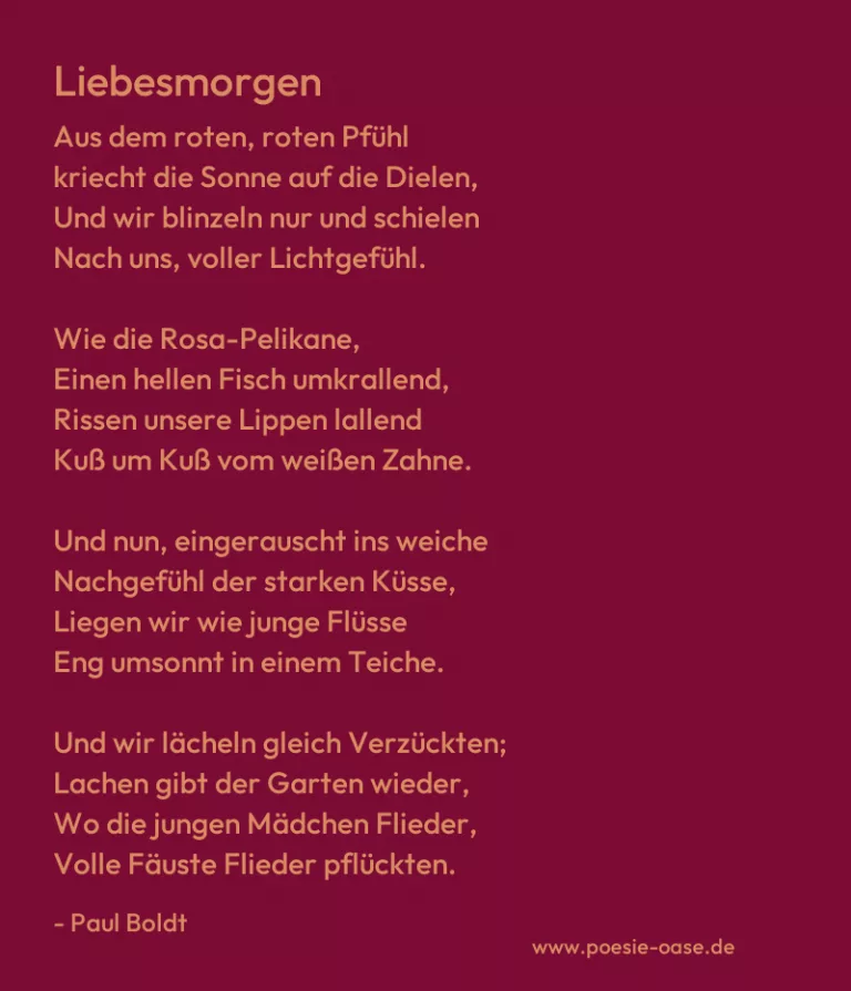 Liebesmorgen