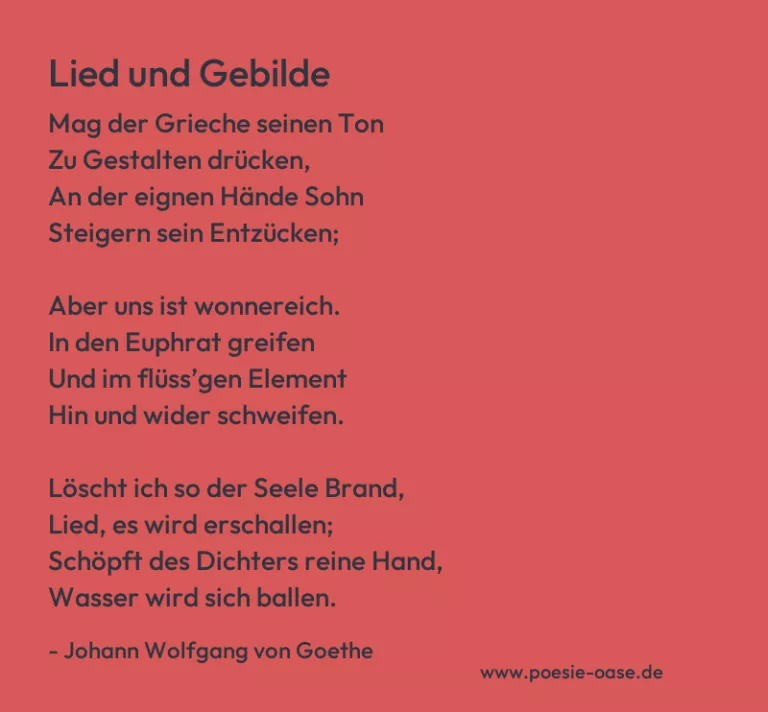 Lied und Gebilde