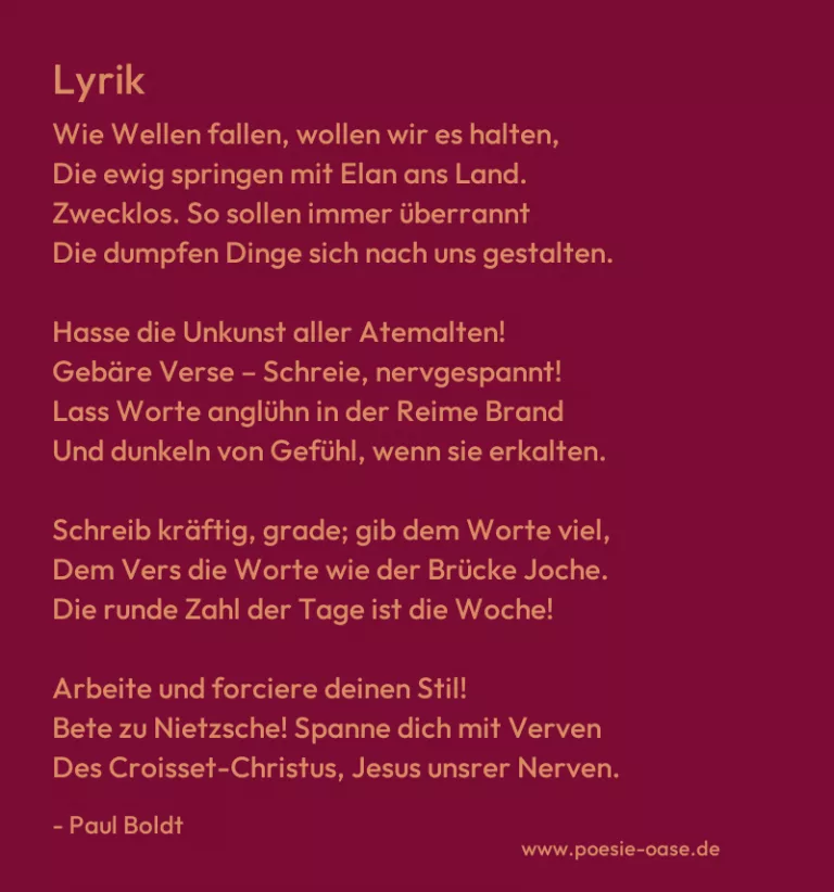 Lyrik