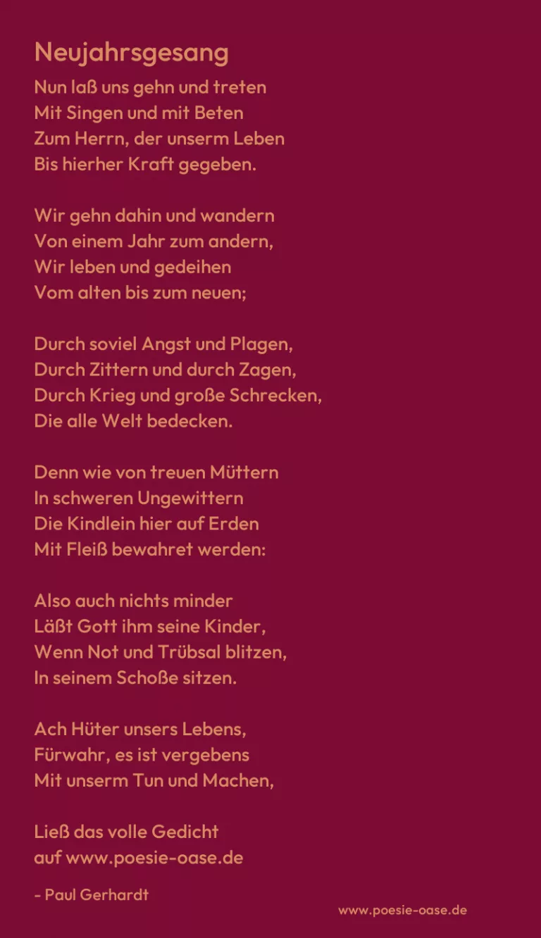 Neujahrsgesang
