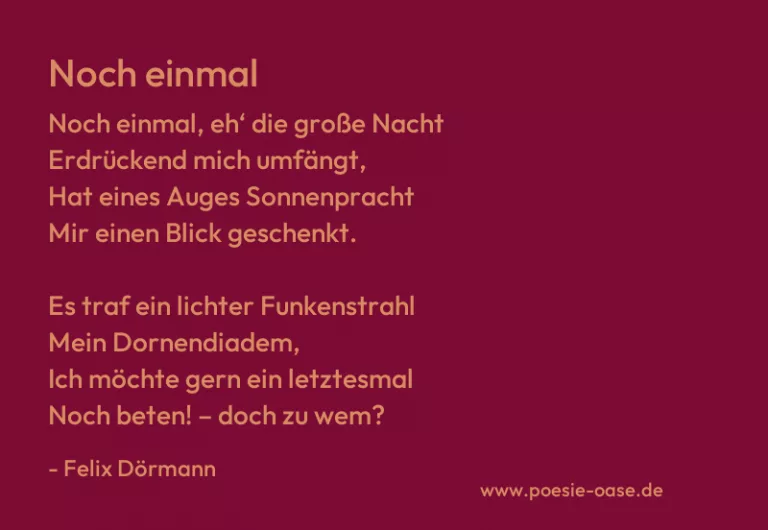 Noch einmal